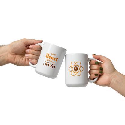 I Can't React Without Java Mug